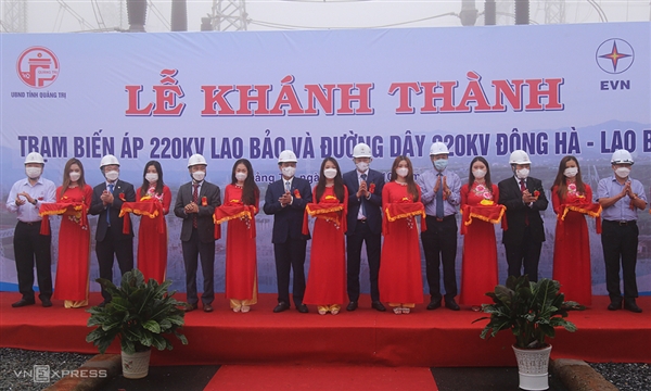 Khánh thành đường dây 220kV truyền tải các dự án điện gió 